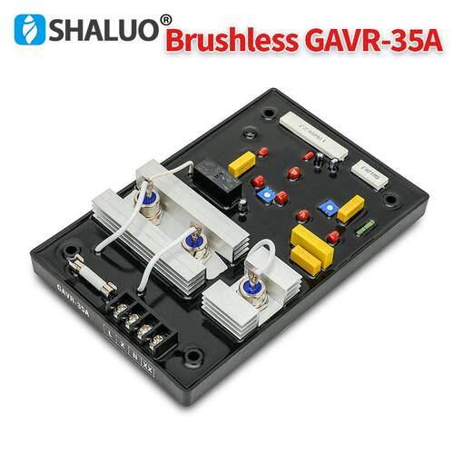 柴油机发电机组配件自动电压调节器无刷AVR调压板稳压板gavr-35a