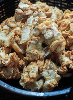 江苏汝昌原花油渣油梭脆猪油渣脆鸡冠油火锅炒馅肉渣