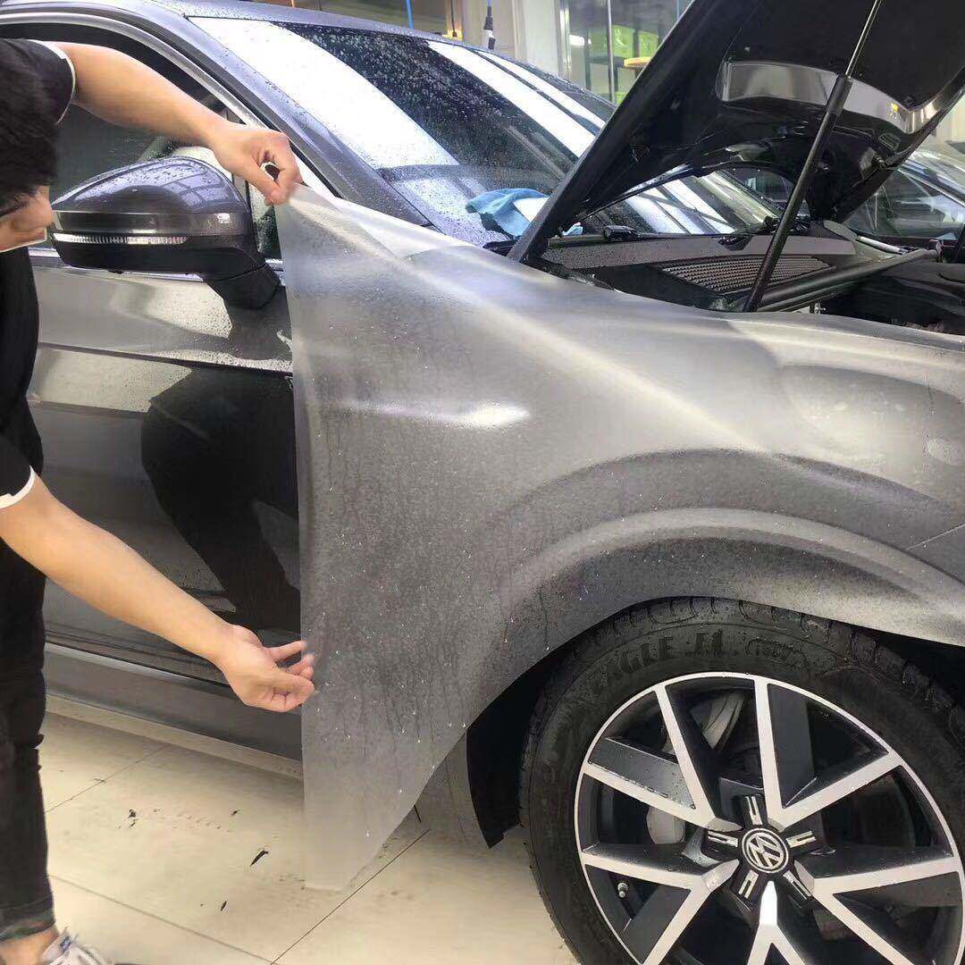 车膜汽车TPU哑膜漆面保护膜隐光TPH(厚度形膜车衣光THP哑防刮蹭车
