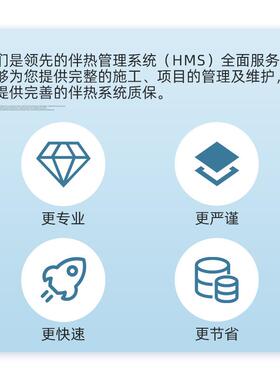 工业厂级电脱硫脱硝电伴热化带工管道防冻抗凝伴热带套成方案OQE