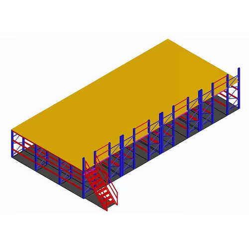 广州厂家重型仓库阁楼货架仓储多层加厚物流工业货架二层阁楼平台