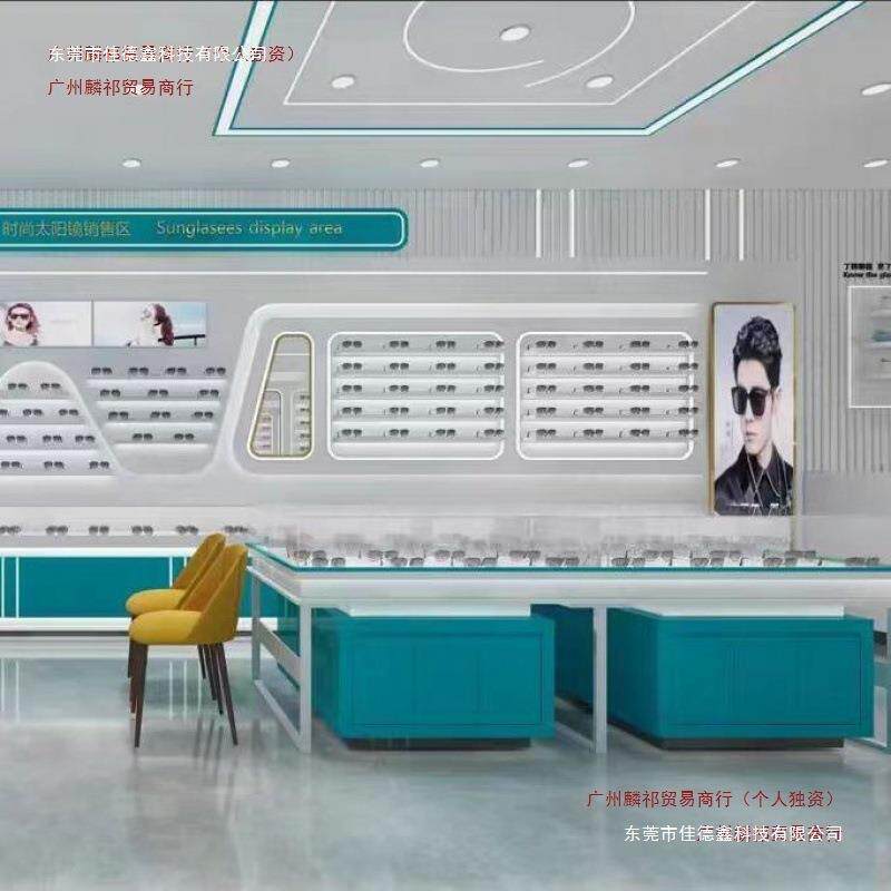 眼镜展示柜钢化玻璃眼镜店柜台学生眼镜展示柜眼镜柜子柜商场眼镜
