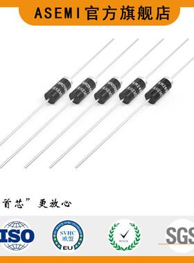 ASEMI-SR2100/SR2200/SR2150/SR280/SR260/SR240轴向肖特基二极管