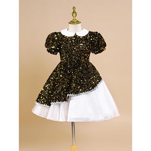 正品儿服童表演服装合唱服竞赛服装中小学生诗歌合唱装女装生主公