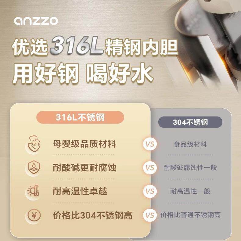 泽携式烧水壶恒韩.温一体小型JGN-H02旅行加热可烧水杯12升容量电