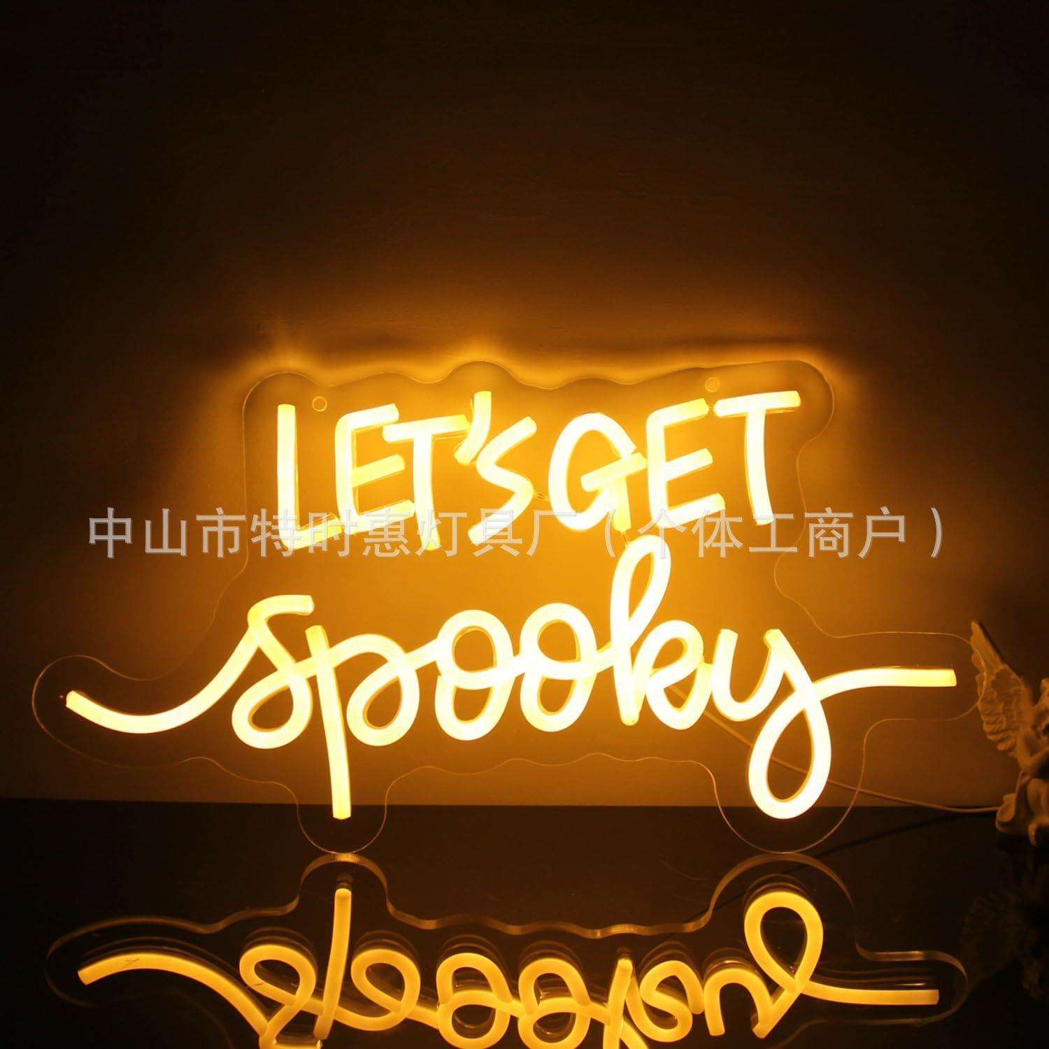 外贸亚马逊LED霓虹灯美甲店面墙面装饰灯广告牌网红发光创意广告