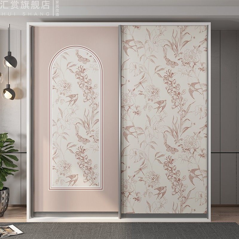 5y衣柜推拉门贴纸厨房门贴画装饰阳台玻璃贴卫生间移门电梯改造,家居饰品,软装墙贴,淘宝优惠券,粉丝福利购,淘宝优惠卷