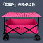 夜市摆摊车脆皮烤肠小推车手推餐车露营野餐车寿司三明治摆摊车