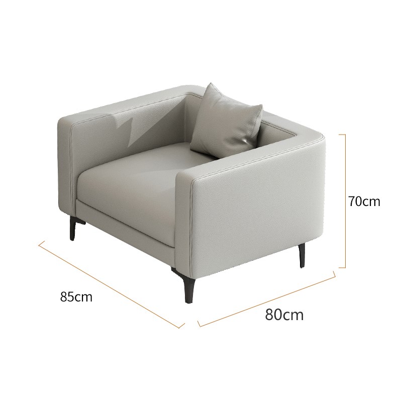 hf2x办公室沙发三人位皮沙发酒店大堂等候区接待休息沙发商务办公