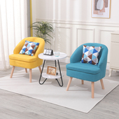 ft椅椅子卧室小户型懒人沙发现代简约阅读单人沙发客厅阳台布艺沙