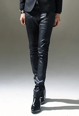 Pantalon cuir homme - Ref 1488260 Image 1