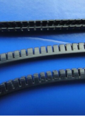 齿形保护套 护边 包角料KG-020出线圈自由护线套2mm 保护带黑色