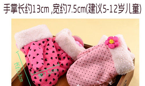 Gants pour fille en coton - Ref 2150517 Image 1