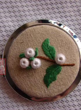 材料包立体欧式手工dmc刺绣DIY