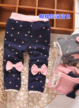 女宝宝韩版新款打底长裤春秋款3岁潮薄款婴儿童装纯棉公主弹力潮