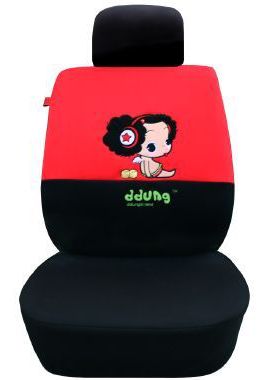 魅惑特价清仓  韩国冬己通用汽车座套卡通座套M-D51213红色