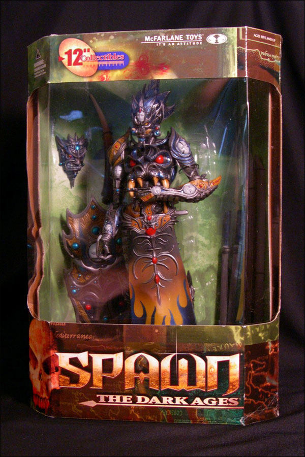 热血玩具模型手办 麦克法兰 再生侠 spawn 14代 曼陀铃 红 12寸