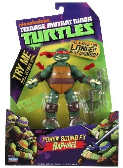 忍者神龟发声玩具模型