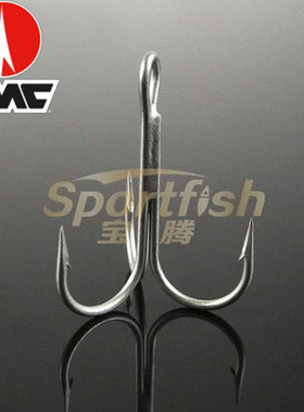 法国进口VMC三本钩5/6/8号正品路亚鱼钩三锚鱼钩9649PS超抗腐蚀