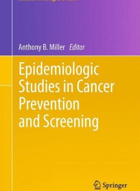 【预订】Epidemiologic Studies in Cancer Prev...