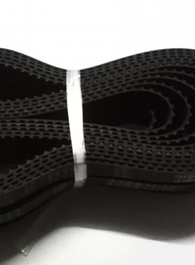 现货供应薄刀机专用皮带 322L 86齿 周长817.88mm 黑色橡胶同步带