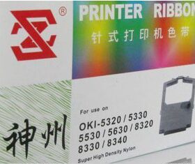 神州色带带芯 OKI兼容5320 DPK8100 DPK8200 DPK8400色带 色带架