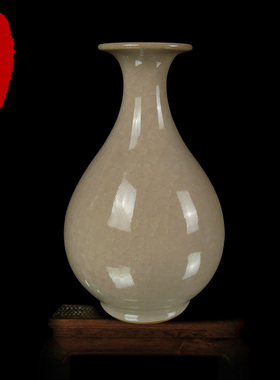 景德镇黄色家居客厅摆件工艺品