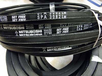 进口三角带SPA3082LW日本三之星SPA3132LW空调机专用带SPA3150LW