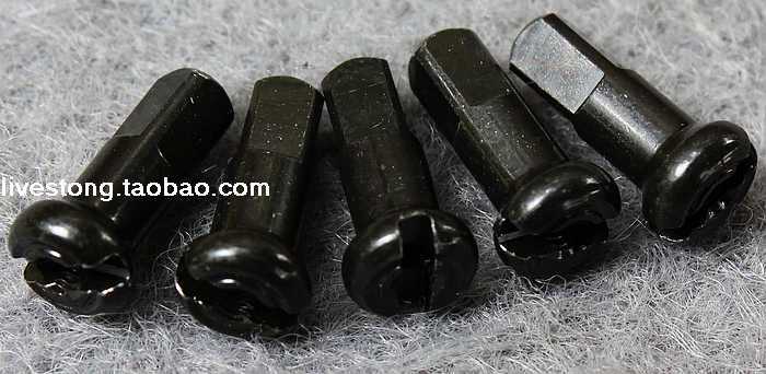 瑞士DT SWISS行货:铜质标准辐条帽1.8/12mm 2.0/12mm黑色