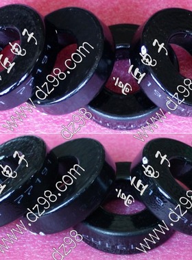 二手 57.4x25.8x15.4 77191A7 绕电感用 黑色 铁硅铝 磁环 77192A