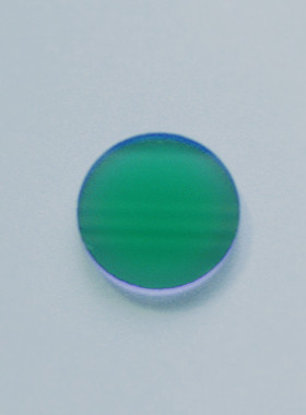 532nm绿色带通窄带滤光片,激光滤光片直径48mm,半带宽20nm
