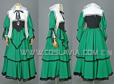 cosplay服装定做翠星石蔷薇少女