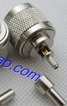 厂家直销团购射频连接器接头N-JC-1.5压接一1.5线RG174线RG316线