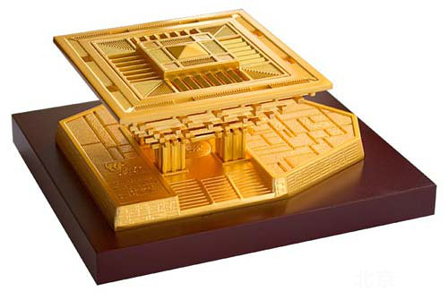 特卖工艺礼品 中国之冠建筑 中国馆模型 家居小摆件 包邮