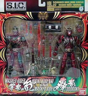 全场特价包邮 假面骑士 响鬼 sic 33 红响鬼 轰鬼 可动人偶