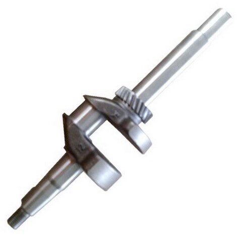 适用于本田gxv160草坪机c12c14曲轴 本田hrj216割草机 剪草机配件