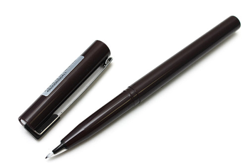日本派通Pentel 塑料自来水笔 鸭舌笔 签字笔 黑色 JM20