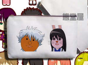 手机笔袋零钱包化妆包银魂桂小太郎搞笑漫画日和熊吉