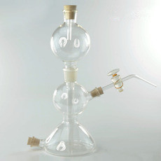 启普发生器 125ml 奇普启氏气体氢气发生器 教学仪器