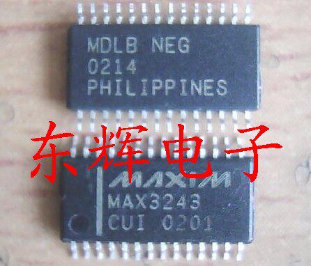 贴片 MAX3243CUI MAX3243 进口收发器芯片 TSSOP-28封装 可直拍