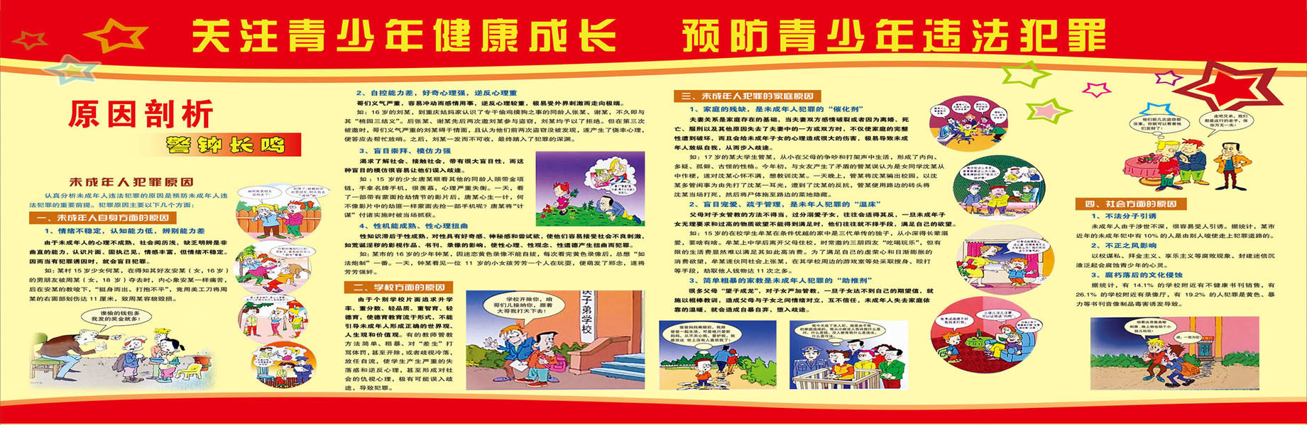 628海报印制海报展板素材133关注青少年健康成长知识宣传