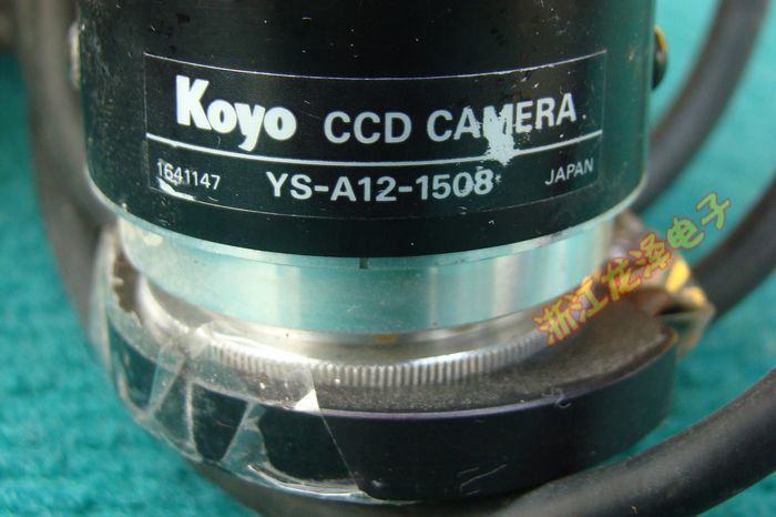 日本进口KOYO CCD工业相机 YS-A12-1508接口内径31.5mm