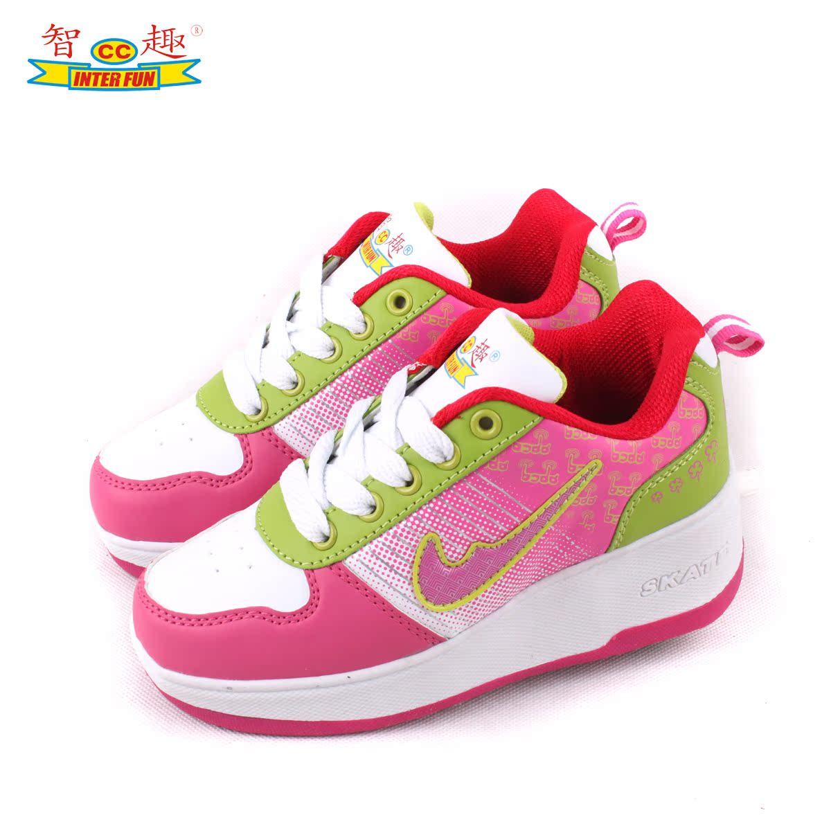 Chaussures à roulettes pour enfant femme homme INTER FUN   - Ref 2575713 Image 1