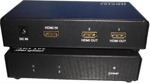 仝丽HDP102 HDMI 1进2出分配器 高清 HDMI分配器 HDMI一分二