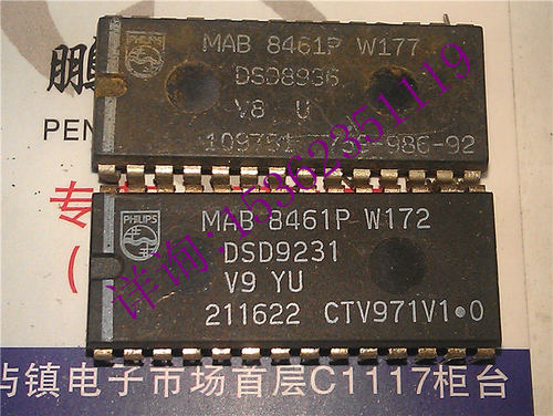 MAB8461P  W177  W172  进口双列28直插脚PDIP封装IC集成块电子件