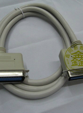 SCSI线 SCSI-Ⅱ 57系列 CN50对CN50 大50/大50   50pin 1.8米
