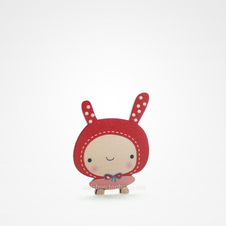 日本木质冰箱贴 磁贴 卡通萌物 可爱宿舍创意装饰磁铁 寝室装饰品在类目 家居饰品, 贴饰, 冰箱磁性贴中 - 来自Buy2taobao.com提供专业的淘宝代购服务