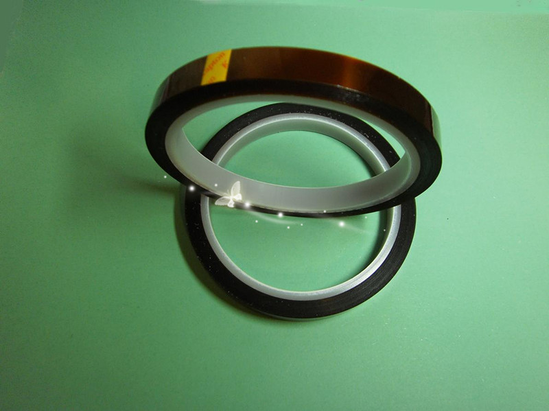 正品 金手指胶带 聚酰亚胺高温胶带 茶色高温胶纸 宽10mm 长33米