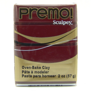 PE02-5383 Premo 模型手办软陶粘土（深红色）