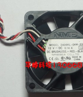 热卖原装NMB 2406KL-04W-B36 6015 DC12V 0.14A 6cm 温控散热风扇